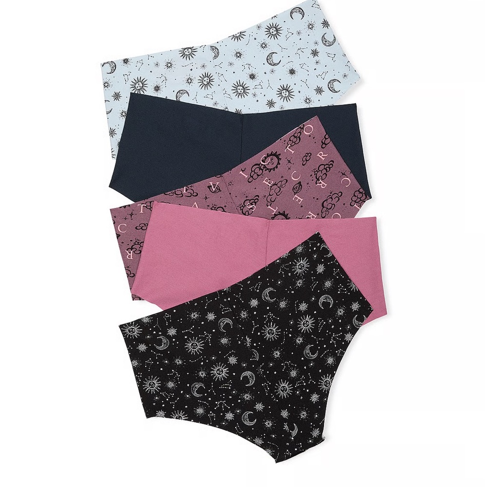 Victoria's Secret Underwear Set - Black, Pink, Blue